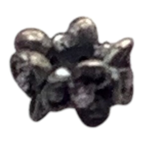 Wanda Garden Flower Spacer Bead For European Style Bracelets Sliver Tone & Pink - Picture 4 of 5